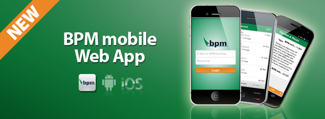 BPM whenever, wherever, with our new mobile app!